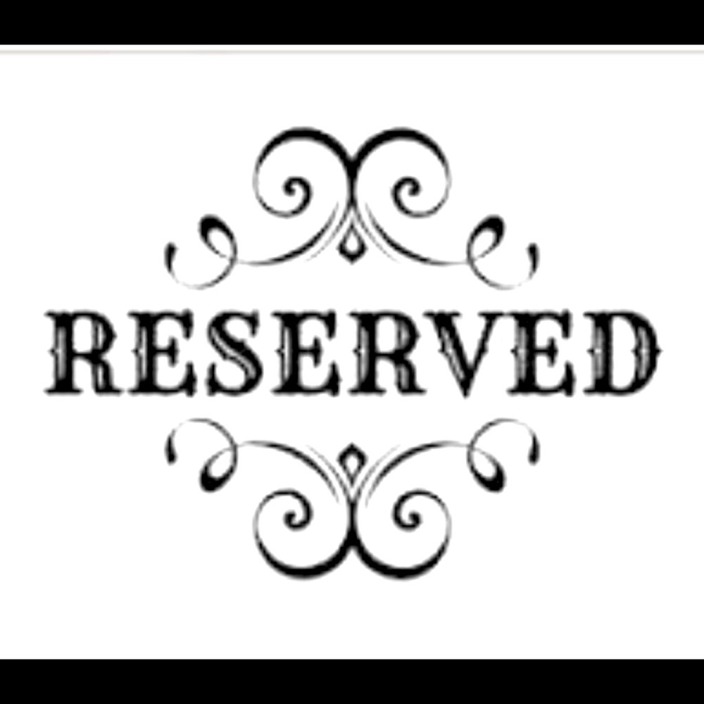 Reserved for my BFF